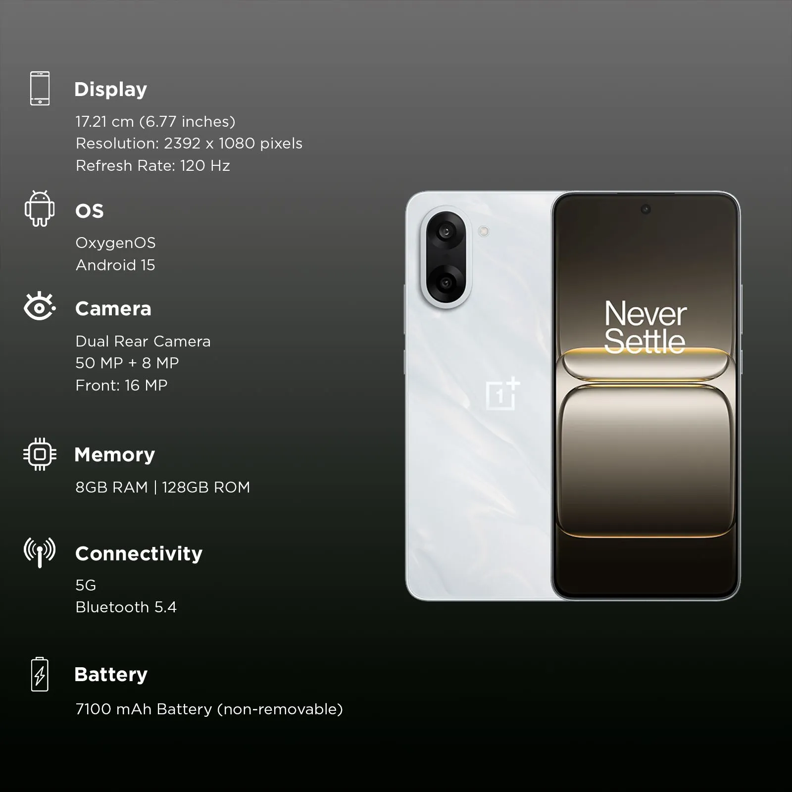 Nord CE5 5G (Marble Mist)