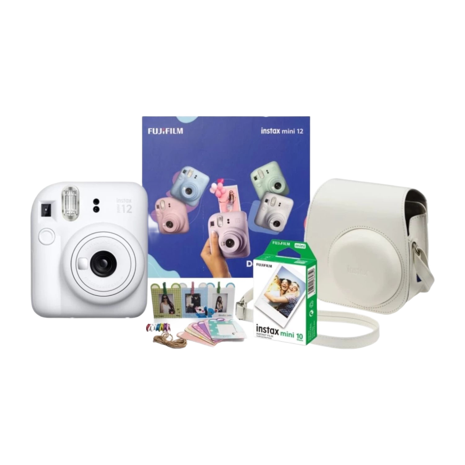 Instax Mini 12 Delight Box (Clay White)
