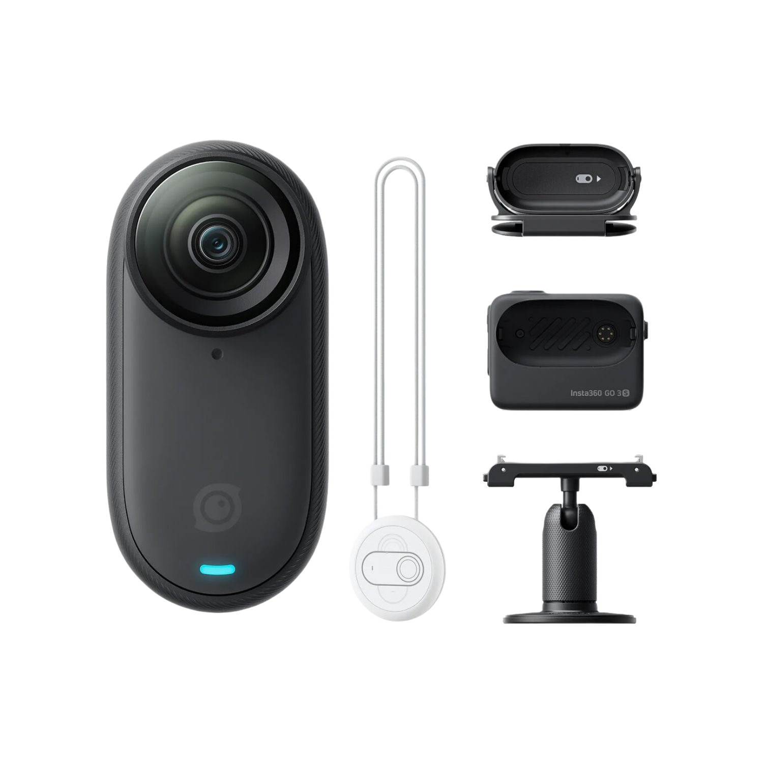 Insta360 GO 3S Action Camera (128GB, Midnight Black)