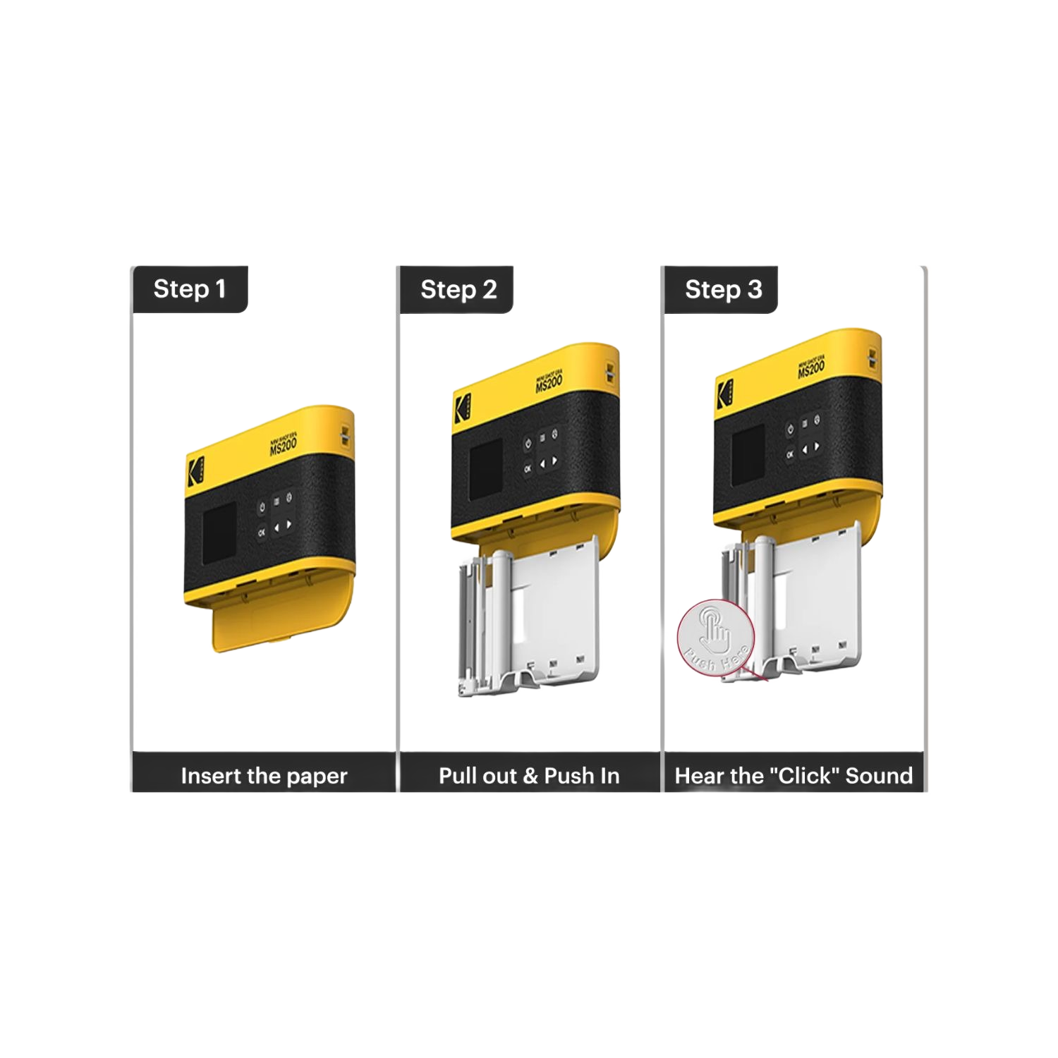 MS200 Mini Shot 2 Era Camera + Printer Bundle