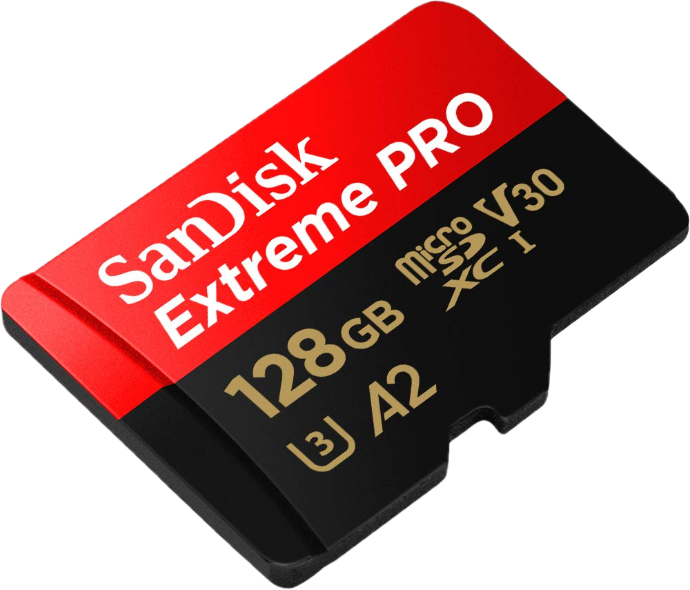 128GB Extreme Pro Miro SDXC 200mbps Memory Card Sandisk