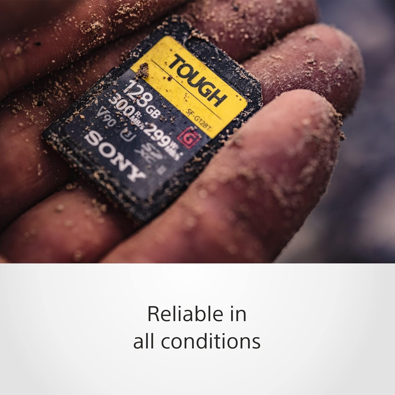 SF-G128T 128GB SF-G Tough Series UHS-II SDXC Memory Card with 5 Year Plan