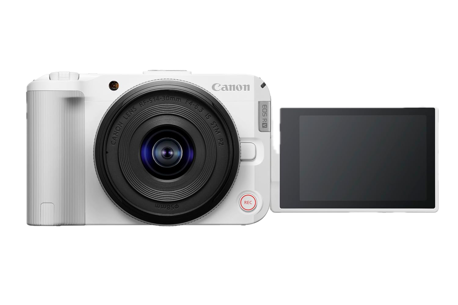 Canon EOS R50V RF-S 14-30mm F4-6.3 IS STM PZ Kit (White)