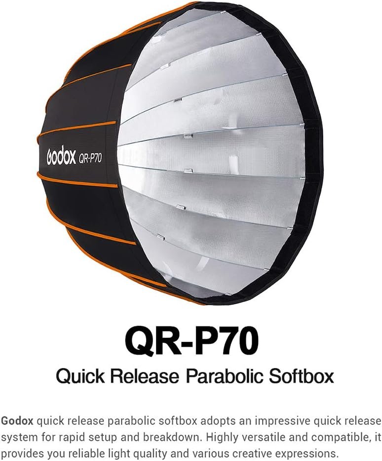 QR-P70-GQPS Parabolic Softbox