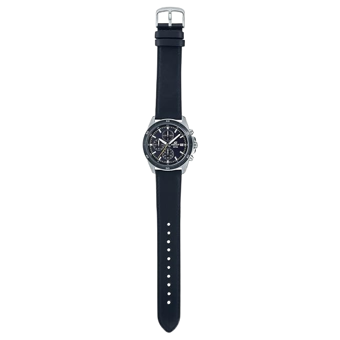 Edifice EFR-526L-2CV Blue Analog Dial Blue Genuine Leather Band Watch for Men
