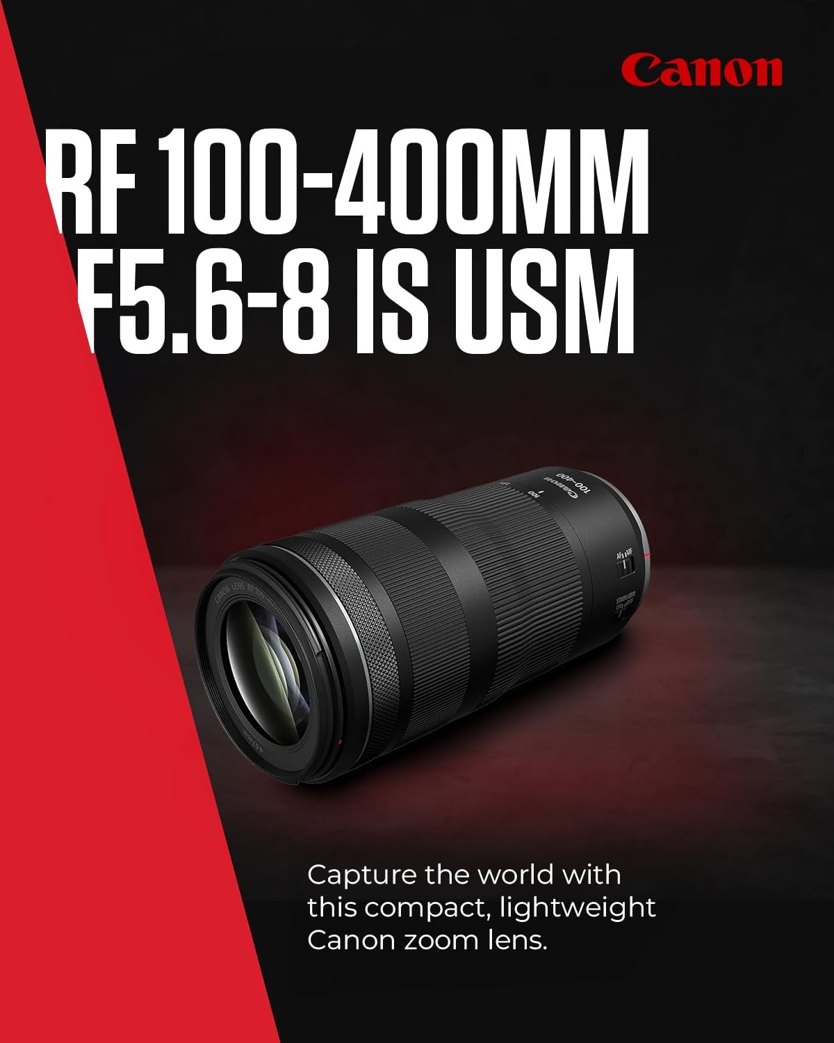 RF 100-400mm F/5.6-8 IS USM Len