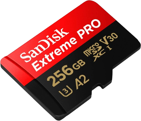 256GB Extreme PRO microSDXC UHS-I Memory Card