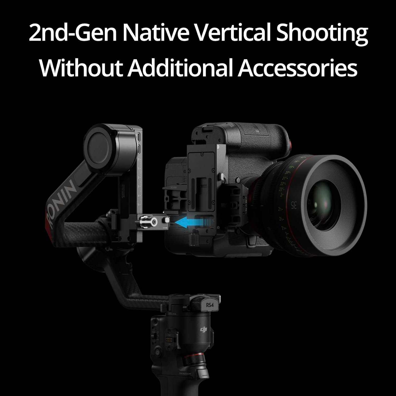 RS 4 Pro 3-Axis Camera Gimbal Stabilizer