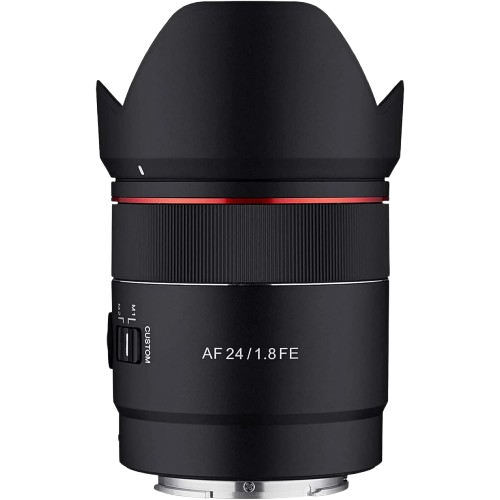 AF 24mm F/1.8 FE Mount Lens