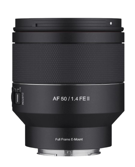 AF 50mm F1.4 FE II Auto Focus E Mount Lens
