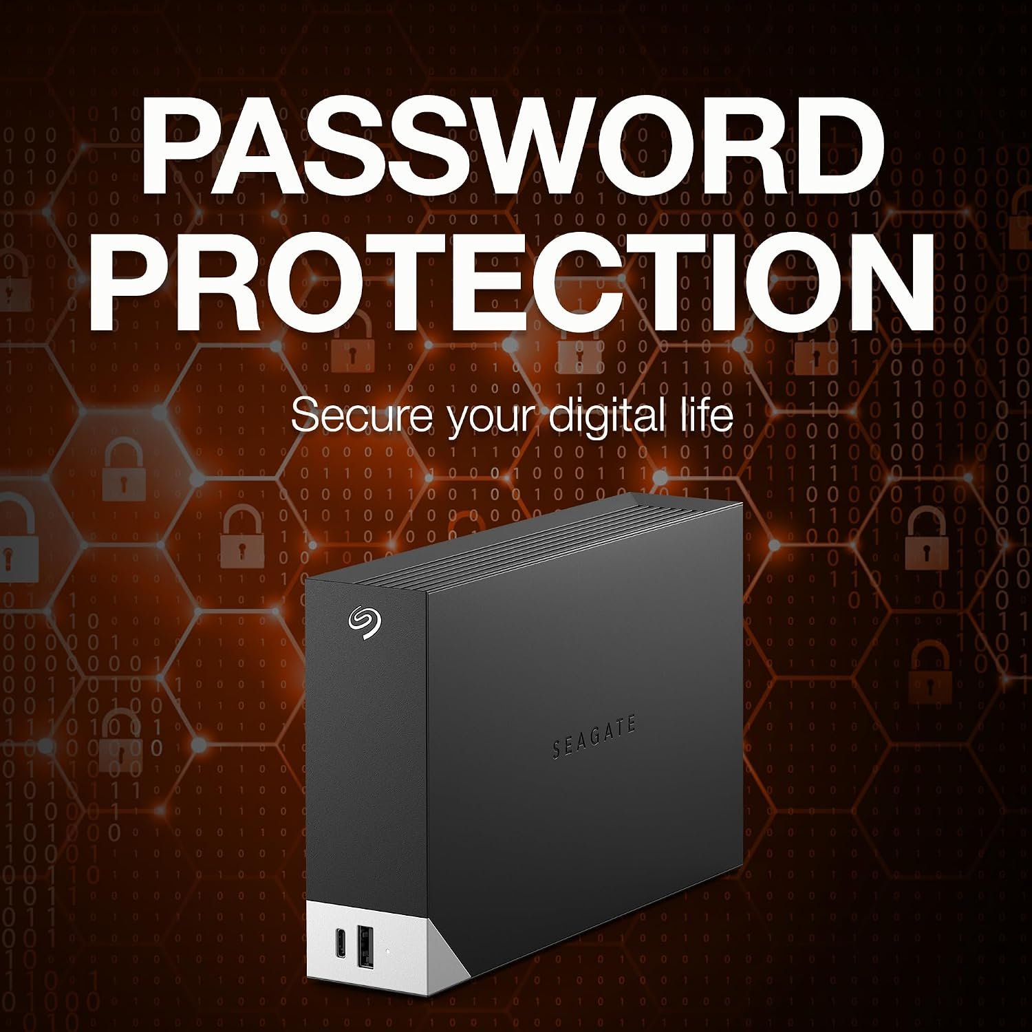 One Touch with Hub 16TB External Hard Drive