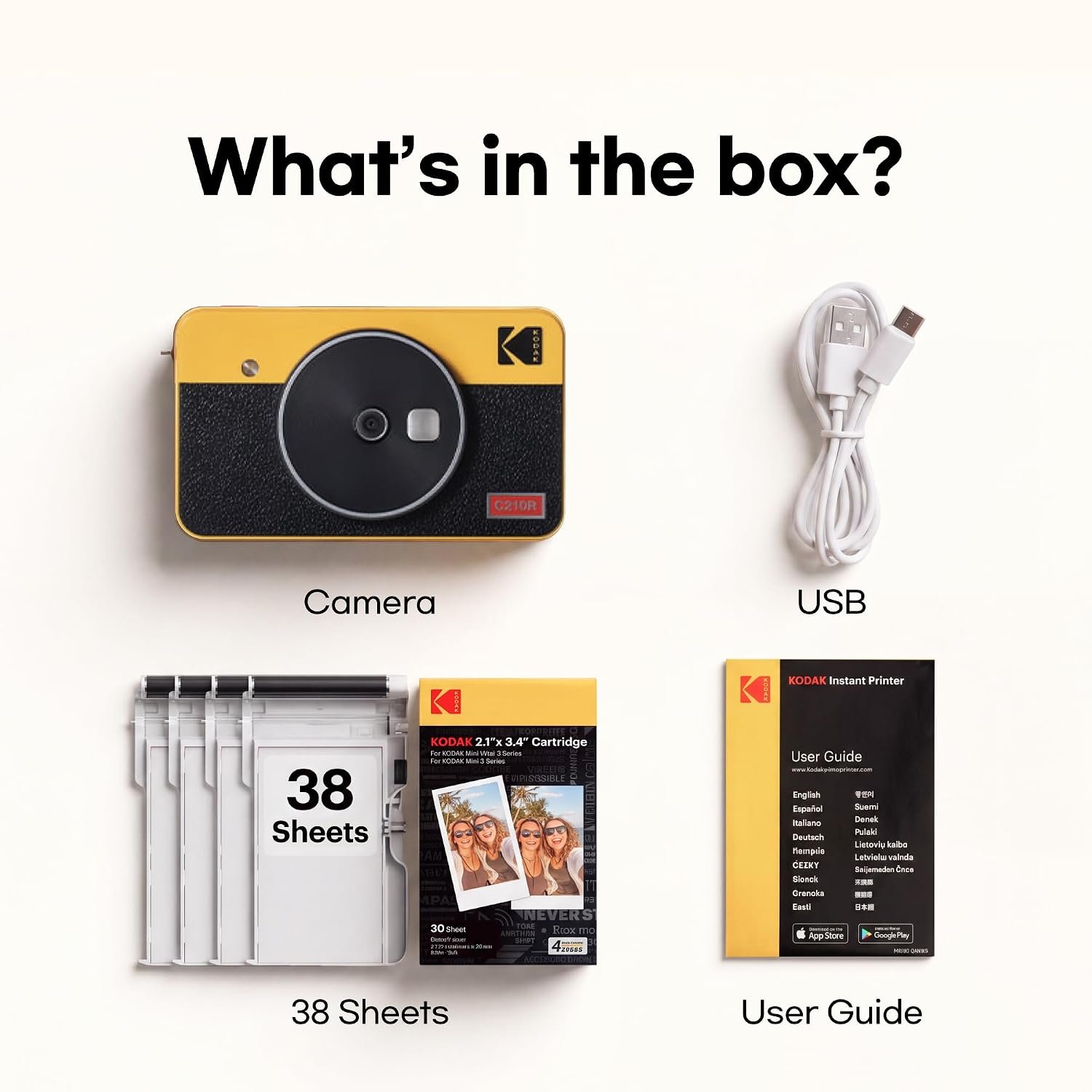 Mini Shot 2 Retro Instant Camera & Printer