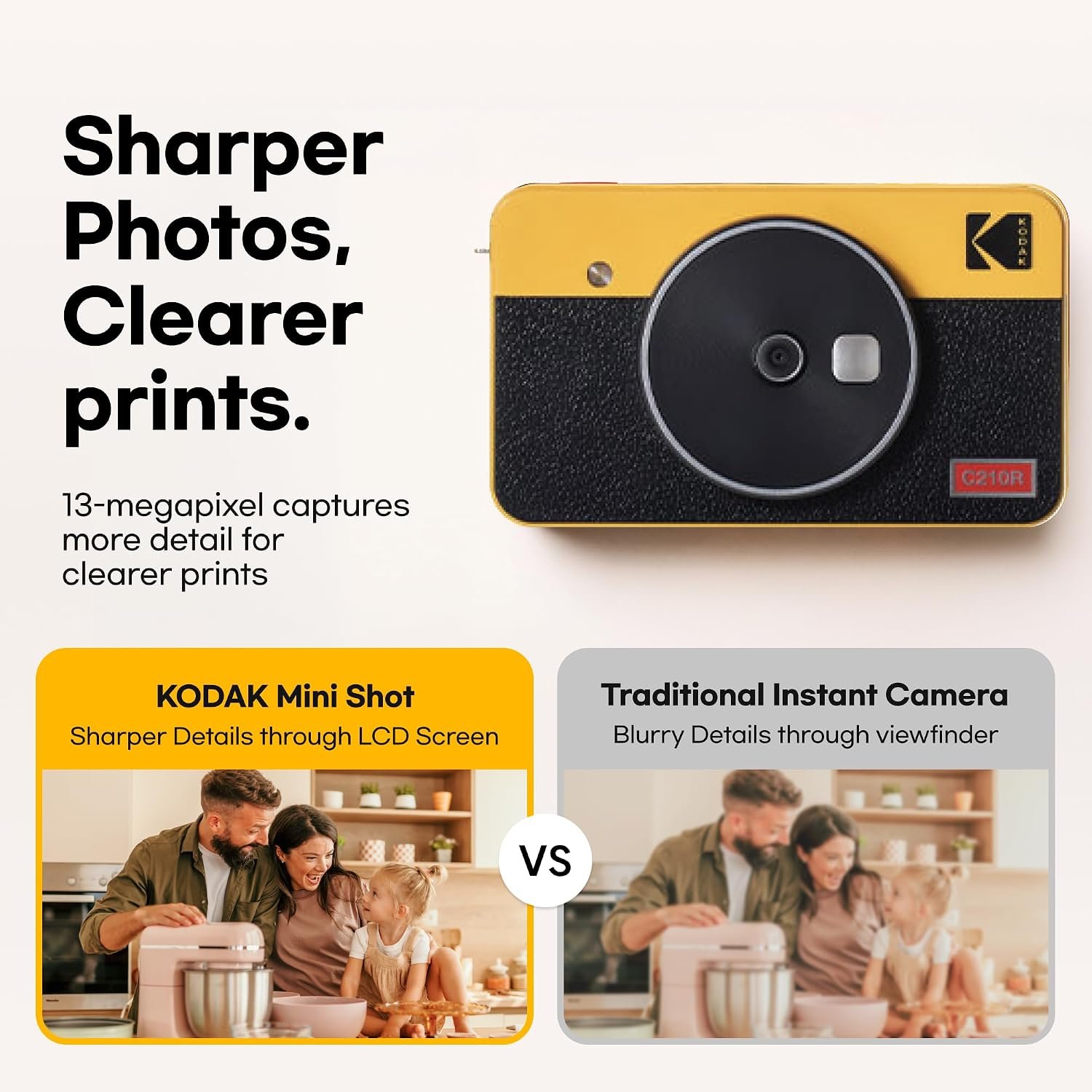 Mini Shot 2 Retro Instant Camera & Printer