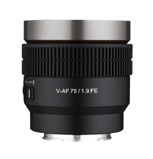 V-AF 75mm T1.9 FE Mount Lens