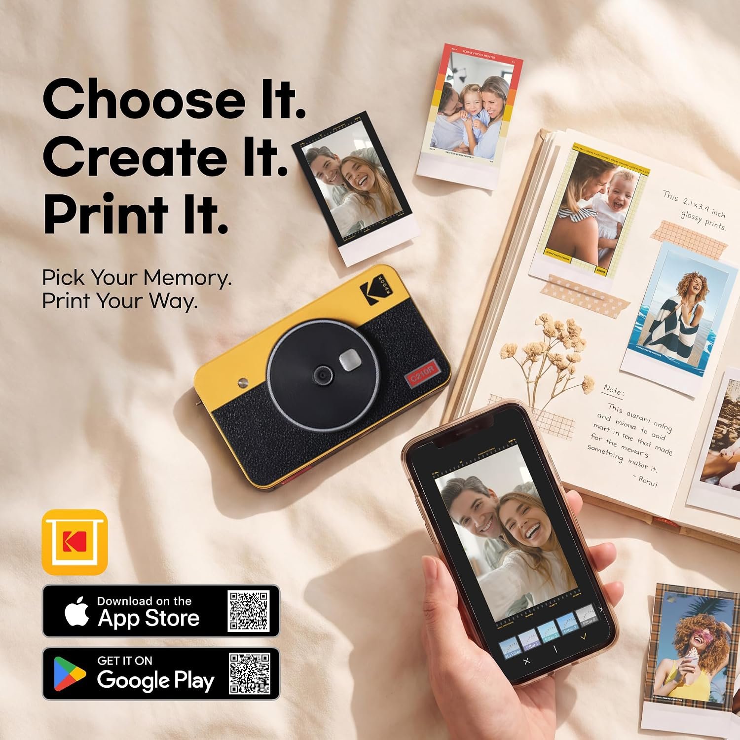 Mini Shot 2 Retro Instant Camera & Printer