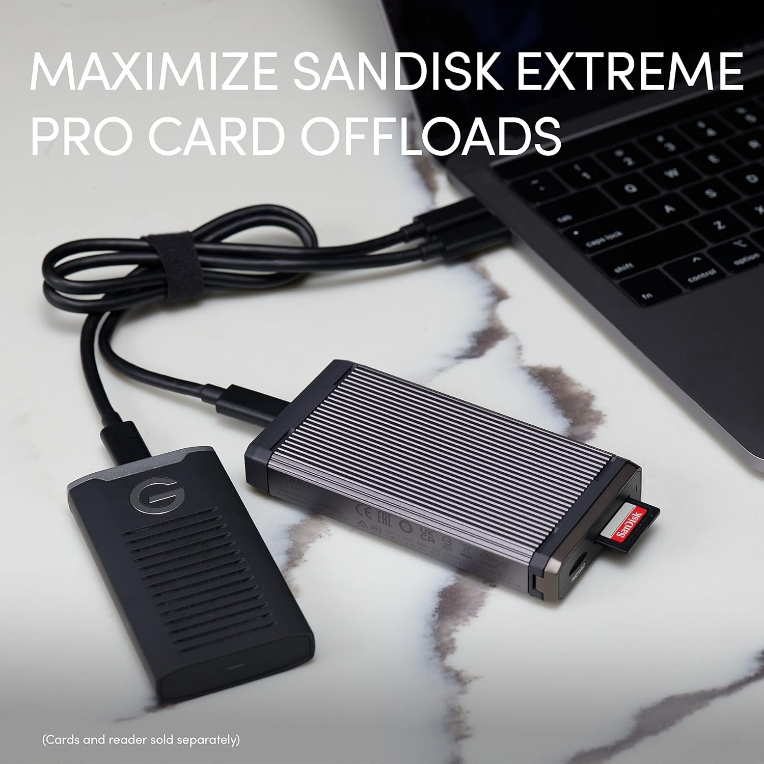 Professional PRO-READER Multi Card Reader